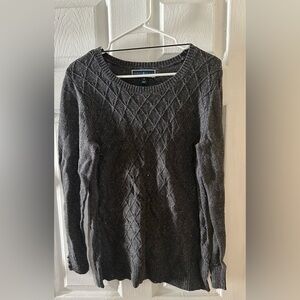 Karen Scott cable crewneck sweater - Size M.